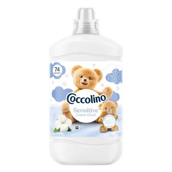 COCCOLINO Sensitive cotton omekšivač za veš 74 pranja (1,7l) 0