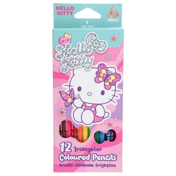 Drvene bojice HELLO KITTY 12kom 0