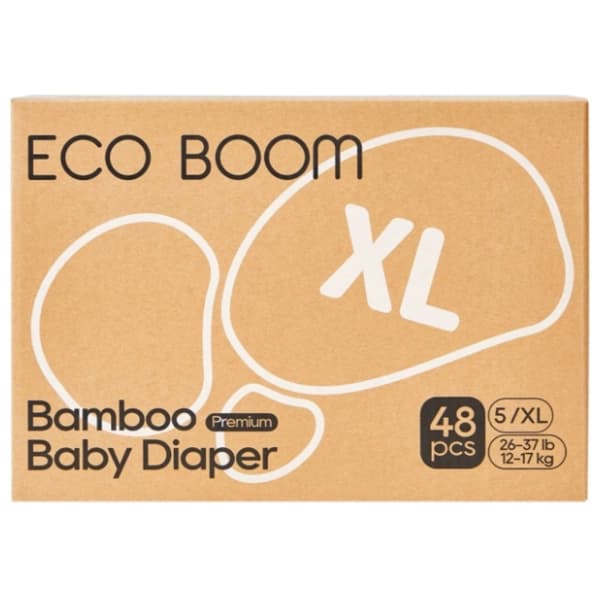 ECO BOOM pelene biorazgradive XL 48kom 0