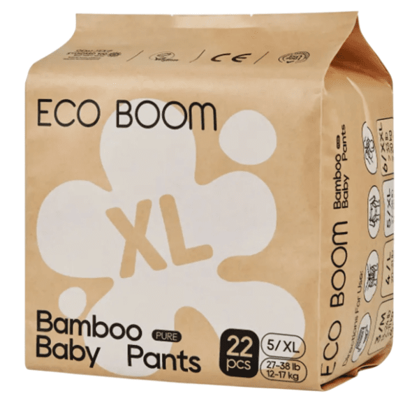 ECO BOOM pelene gaćice biorazgradive XL 22kom 0