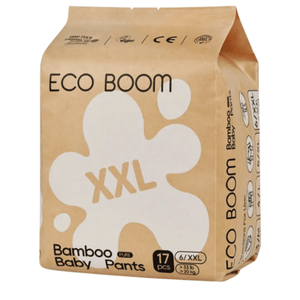 ECO BOOM pelene gaćice biorazgradive XXL 17kom 0