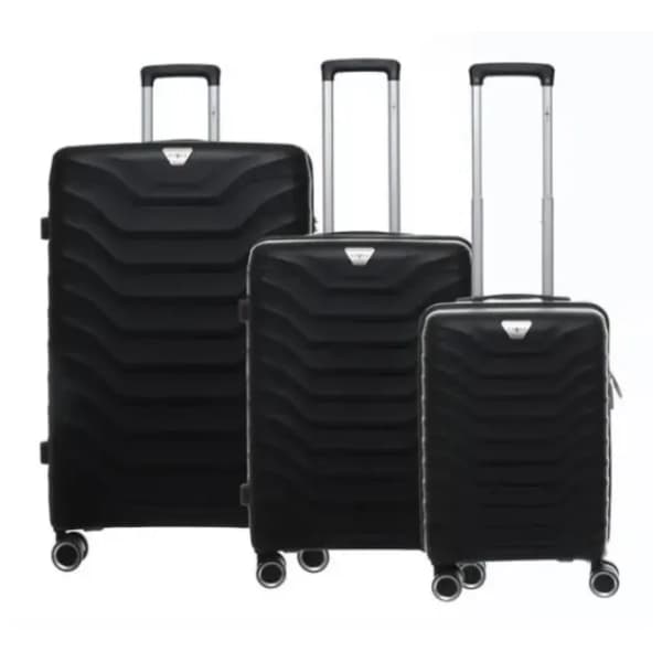 ENOVA set kofera carbon black 3kom 0