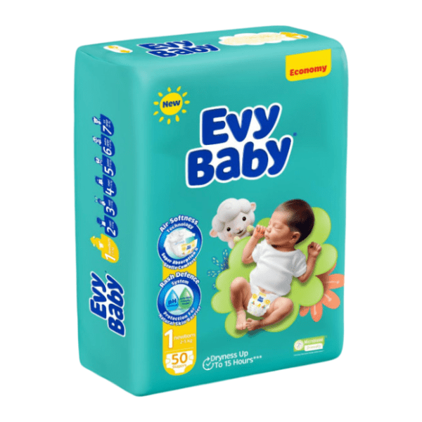EVY BABY pelene twin 1 newborn 50kom 0