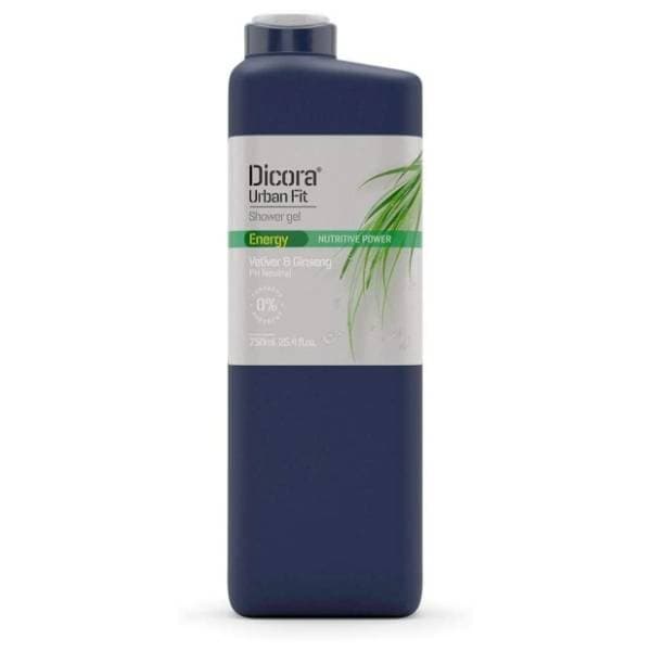 Gel za tuširanje DICORA Urban fit energy vetiver 750ml 0