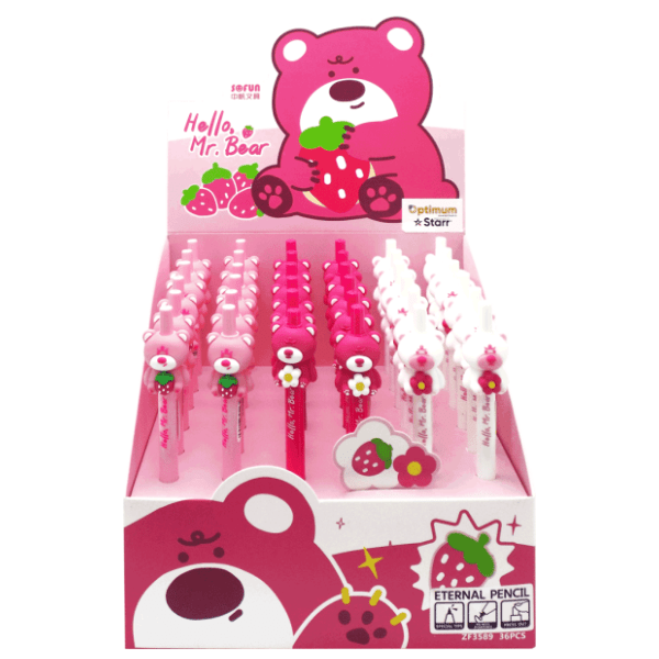 Grafitna olovka OPTIMUM hello mr bear 1kom 0