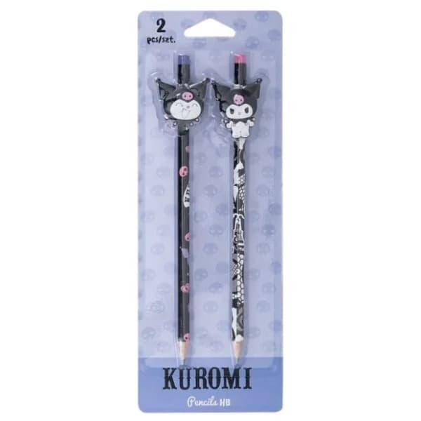 Grafitna olovka sa gumiranom kapicom KUROMI 2kom 0