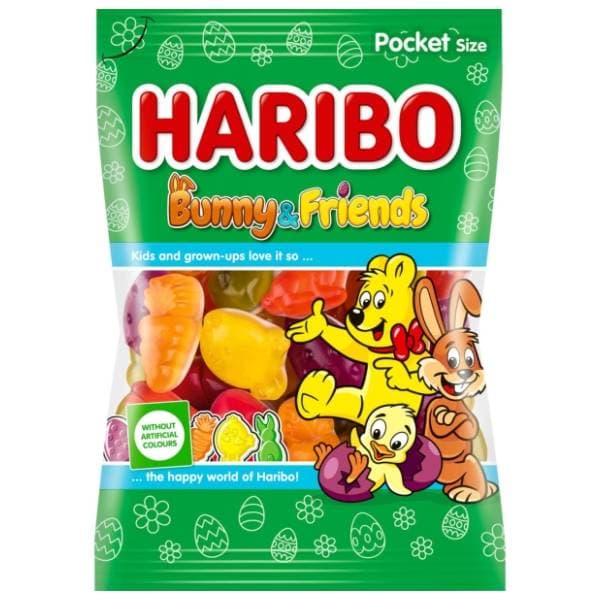 Gumene bombone HARIBO Bunny & Friends 80g 0