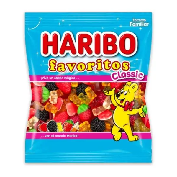 Gumene bombone HARIBO favoritos classic 90g 0