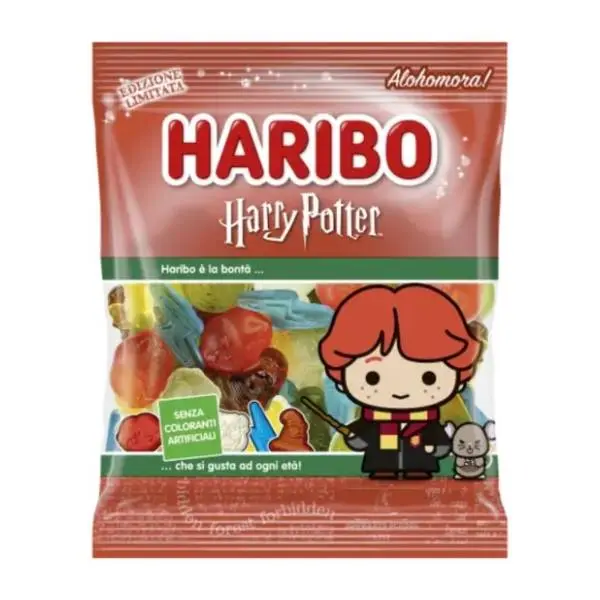 Gumene bombone HARIBO Harry Potter Ron Weasl 80g 0