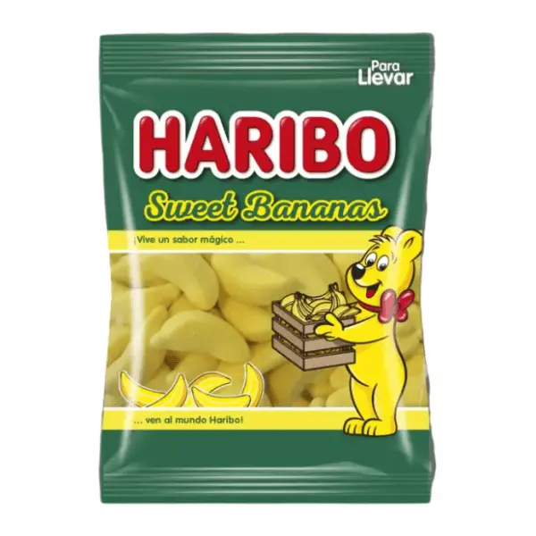 Gumene bombone HARIBO sweet bananas 90g 0