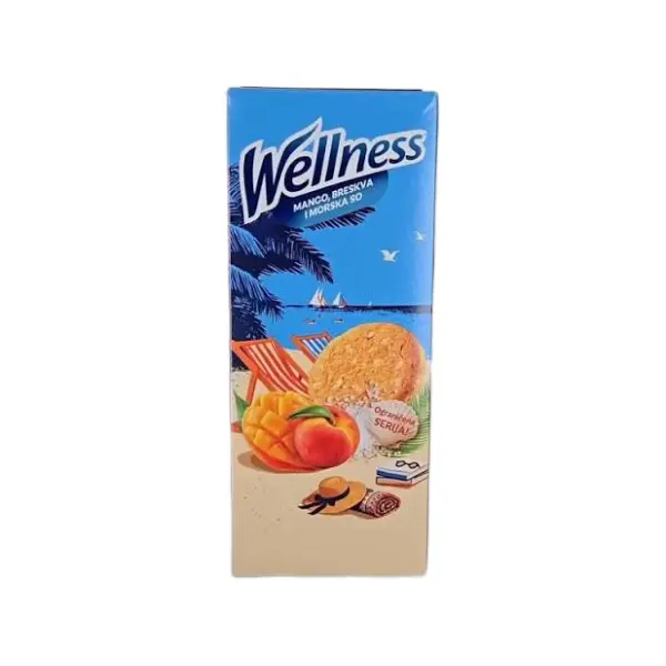 Keks WELLNESS mango breskva i morska so 210g 0