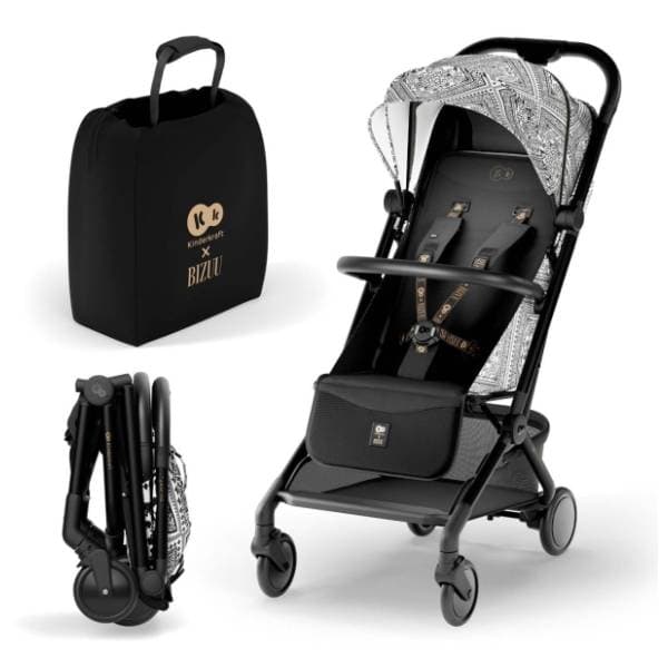 KINDERKRAFT kišobran kolica Pilot 2 Bizuu lunar black 1