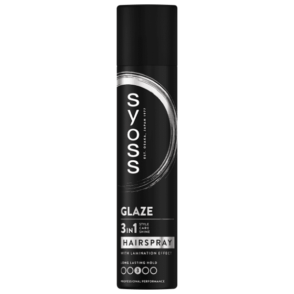 Lak za kosu SYOSS Glaze 3u1 300ml 0