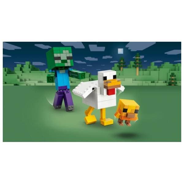 LEGO Minecraft jahač pilića 21582 3