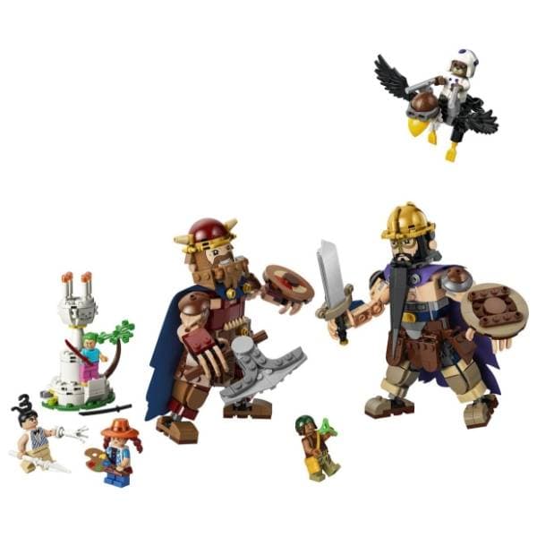 LEGO One Piece Dori protiv Brogija Džinovi Malog vrta 75644 1