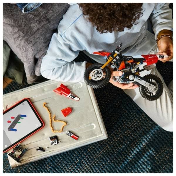 LEGO Technic Ducati Desmo450 MX Factory motocikl 42238 4
