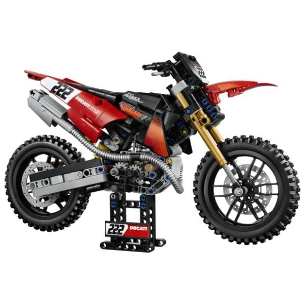 LEGO Technic Ducati Desmo450 MX Factory motocikl 42238 1