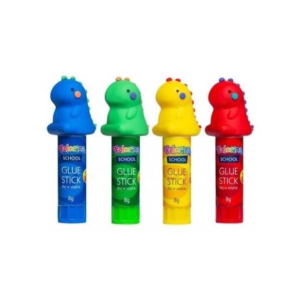 Lepak u stiku COLORINO Dinosaurusi 8g 1kom 0