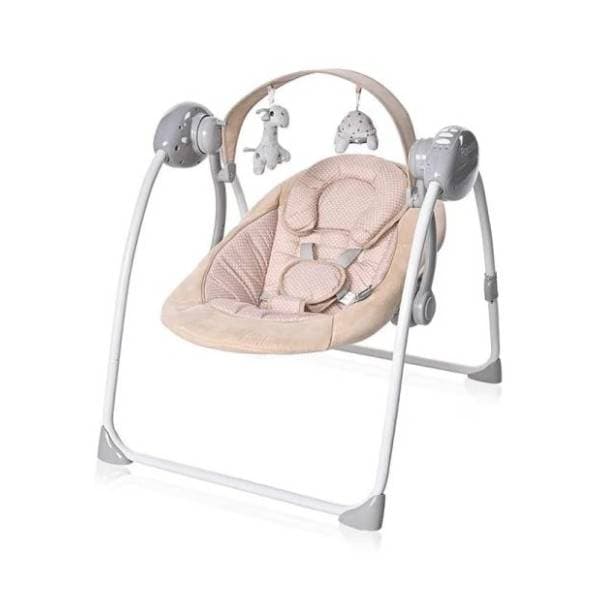 LORELLI kolica za bebe 3u1 Reya braon + ljuljaška Portofino 1