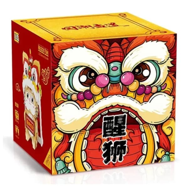 LOZ micro block kocke Dancing Lion 0