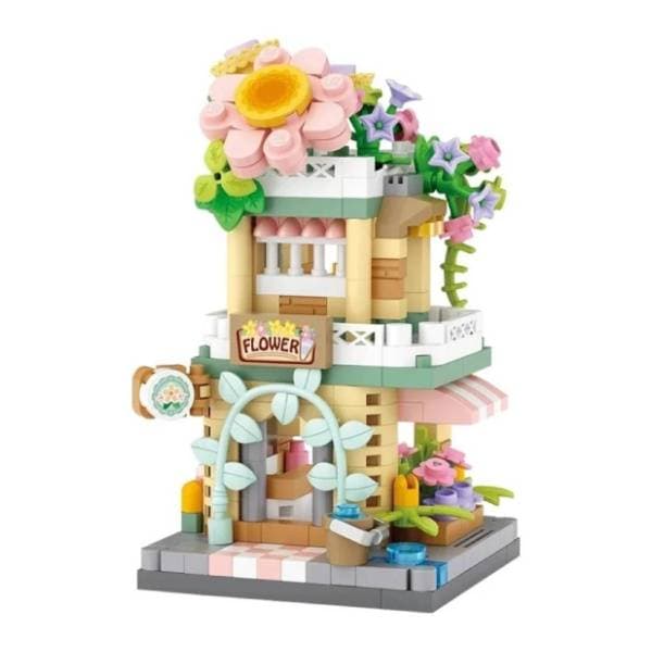 LOZ micro block kocke Flower Shop 1