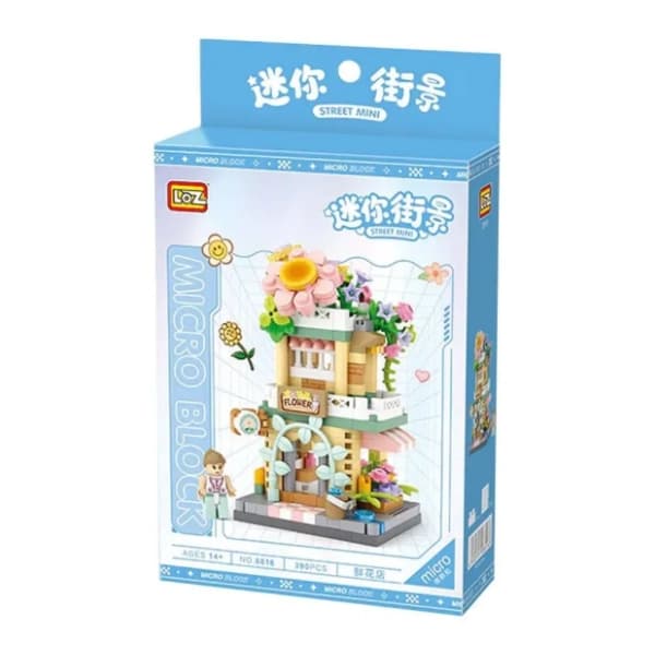 LOZ micro block kocke Flower Shop 0