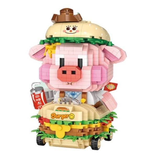 LOZ kocke Hamburger Pig 1