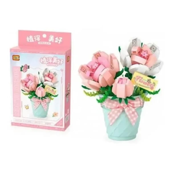 LOZ micro block kocke Roses 1