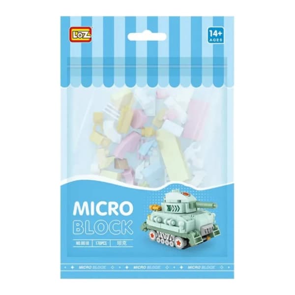 LOZ micro block kocke Tank 0