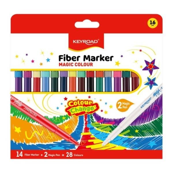 Magični flomasteri KEYROAD 28kom 0