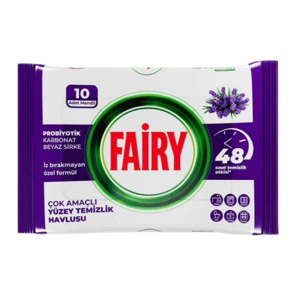 Maramice za čišćenje FAIRY lavanda 10kom 0