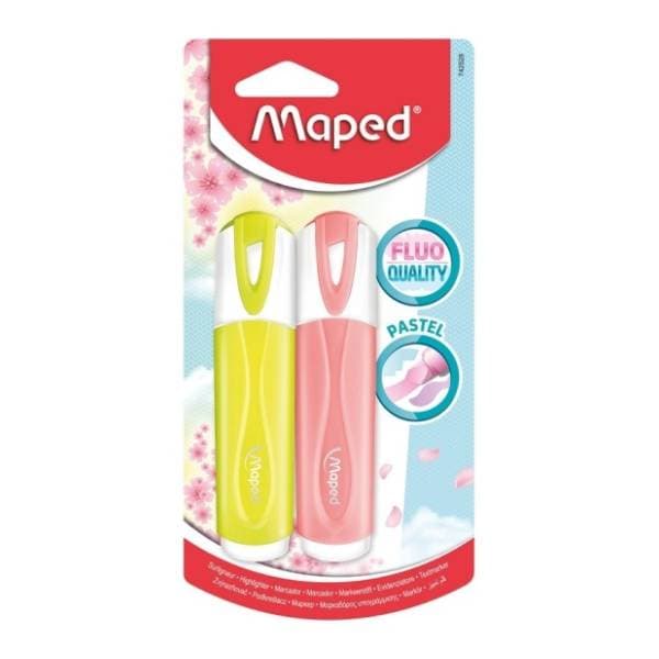 Marker MAPED fluo peps pastel 2kom 0