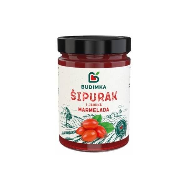 Marmelada BUDIMKA šipurak i jabuka 680g 0
