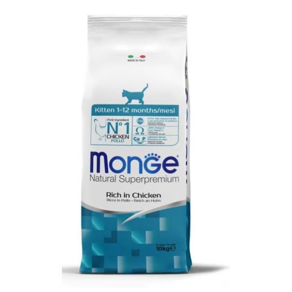MONGE Kitten hrana za mačiće piletina 10kg 0