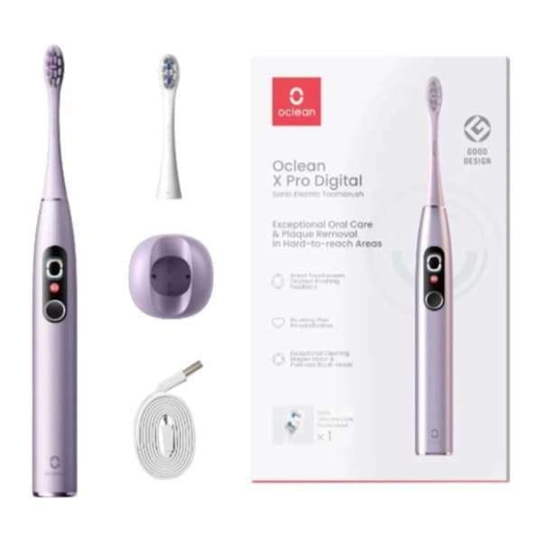 OCLEAN X Pro Digital 553475 električna četkica za zube ljubičasta 1