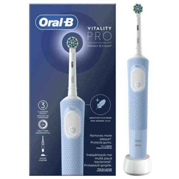ORAL B Vitality pro električna četkica za zube plava 1kom 0