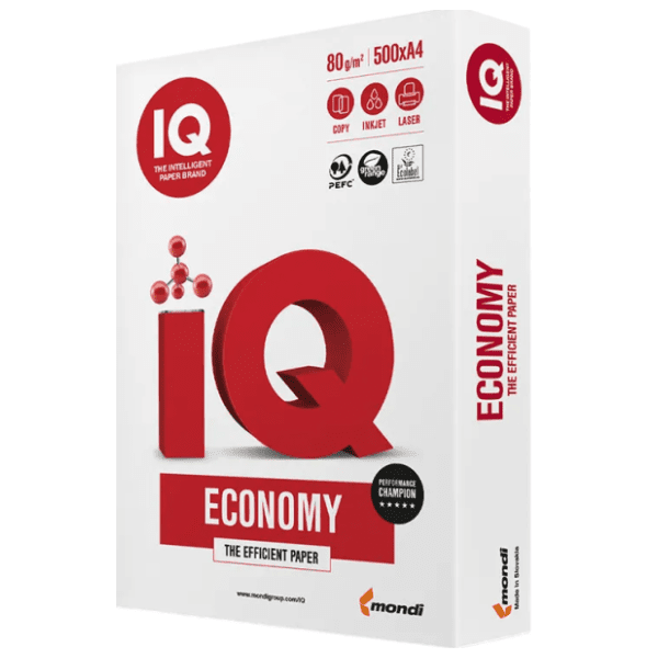 Papir fotokopir A4 MONDI IQ Economy plus 80g 500 listova 0