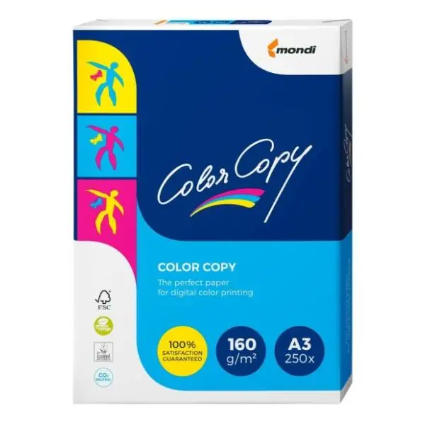 Papir za kopiranje A3 Color Copy MONDI 160g 250 listova 0