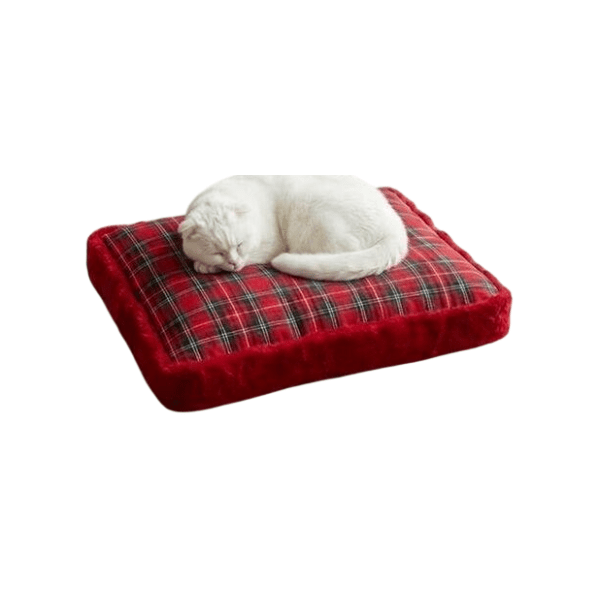 PAWS & WHISKERS Diktortgen krevet za ljubimce 55x40cm crveni 0