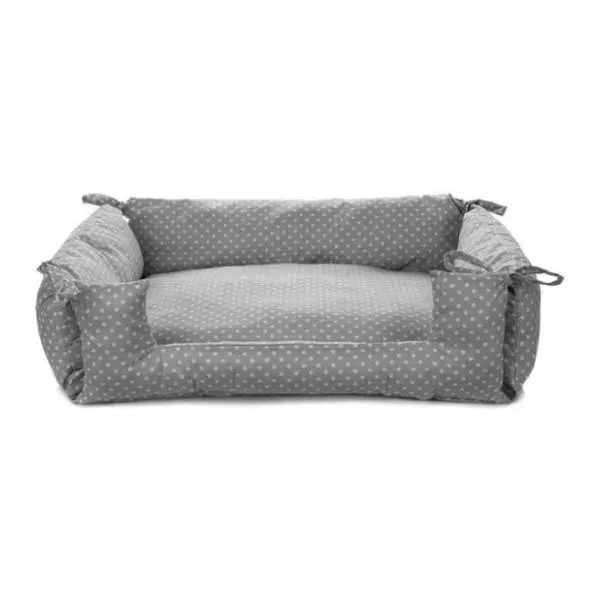 PAWS & WHISKERS Dottie krevet za ljubimce 76x58x15cm sivi 0