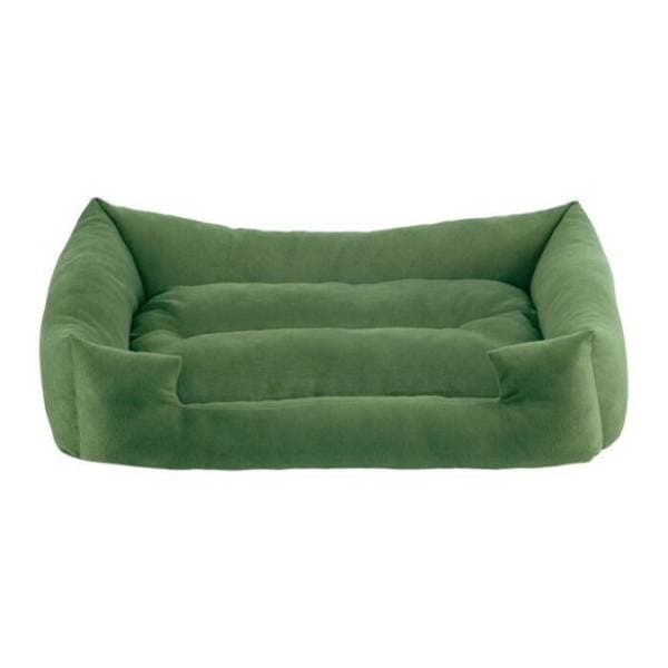 PAWS & WHISKERS Kare krevet za pse 60x45x15cm zeleni 0
