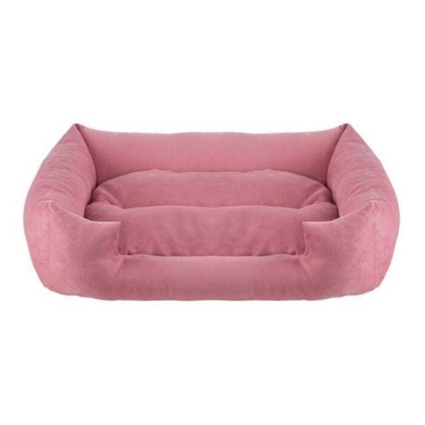 PAWS & WHISKERS Kare krevet za pse 90x75x18cm roze 0