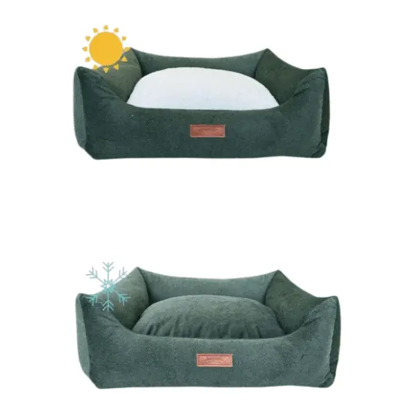 PAWS & WHISKERS Metro nest krevet za ljubimce 40x55cm zeleni 0