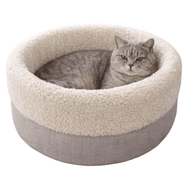 PAWS & WHISKERS Pofito krevet za ljubimce 50x22cm svetlosivi 0