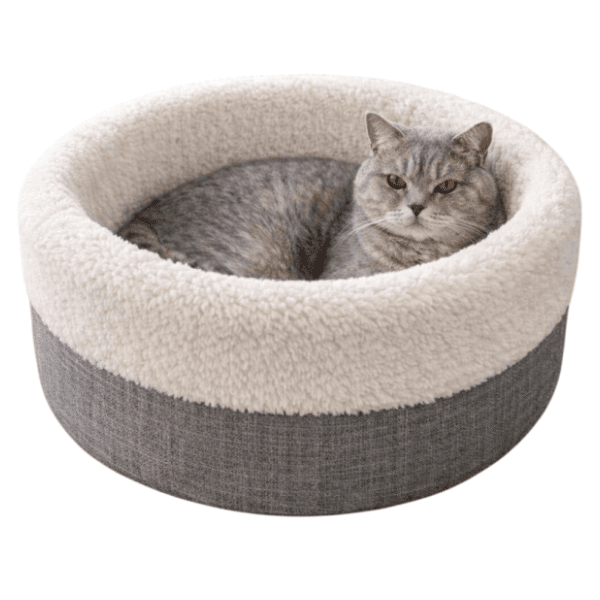 PAWS & WHISKERS Pofito krevet za ljubimce 50x22cm tamnosivi 0