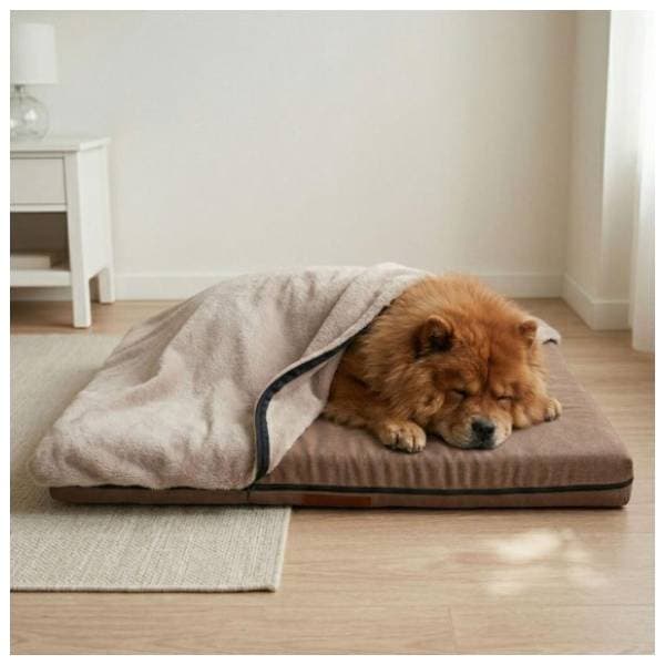 PAWS & WHISKERS Pure comfort krevet za ljubimce 90x100cm braon 1