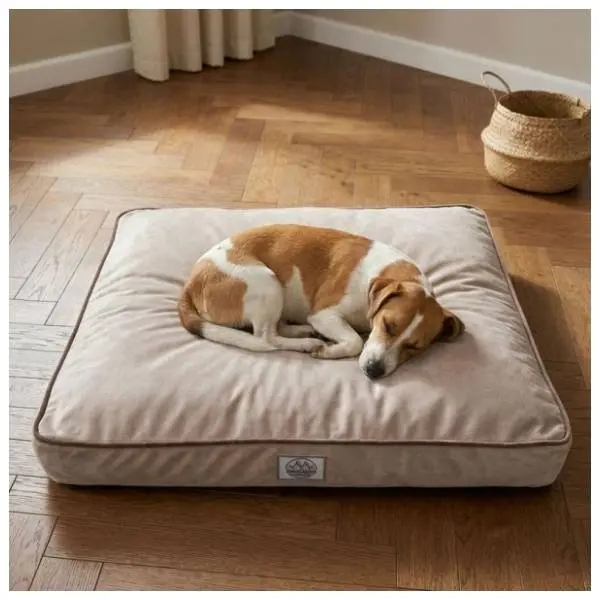 PAWS & WHISKERS Silky paw krevet za ljubimce 62x74x10cm krem 1