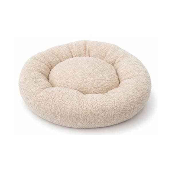 PAWS & WHISKERS Teddy donut krevet za ljubimce 85x16cm bež 0