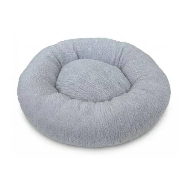 PAWS & WHISKERS Teddy donut krevet za ljubimce 85x16cm sivi 0