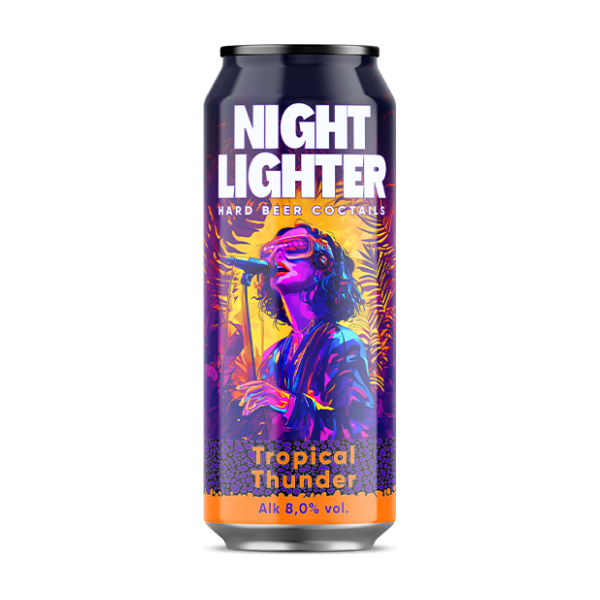 Pivo NIGHT LIGHTER Tropical thunder 0.5l 0